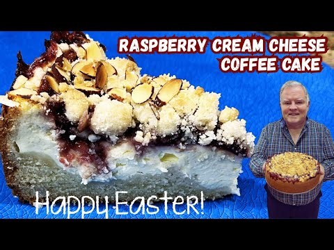Raspberry Cream Cheese Coffee Cake - Subscriber Sunday #115 - Light, Creamy and Delicious!