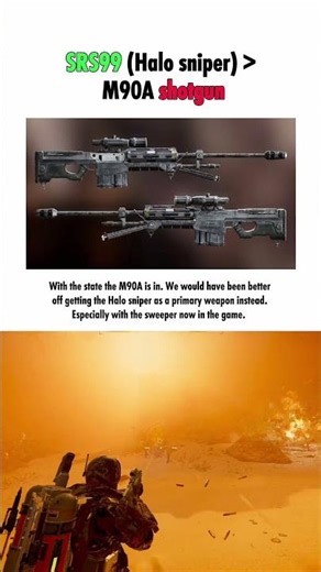 SRS99 (Halo sniper) is Better Than M90A shotgun - Helldivers 2