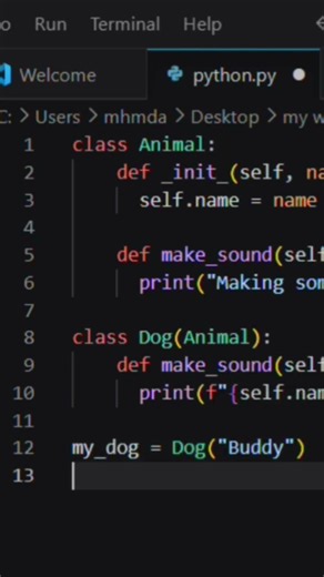 Python Tutorial #coding #programming #python #backend #shorts