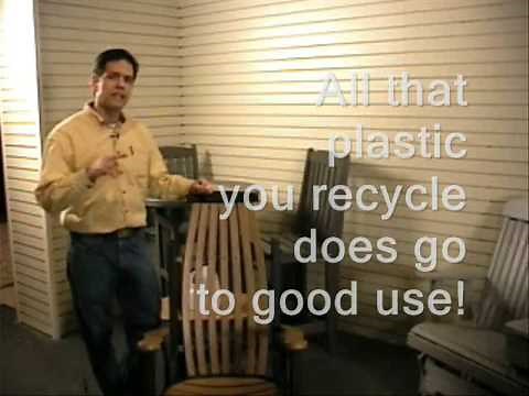 Outdoor Furniture made by the Amish from Poly Lumber