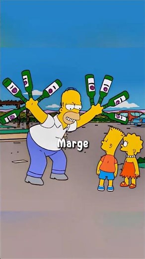 Marge and Homer got drunk #simpsons