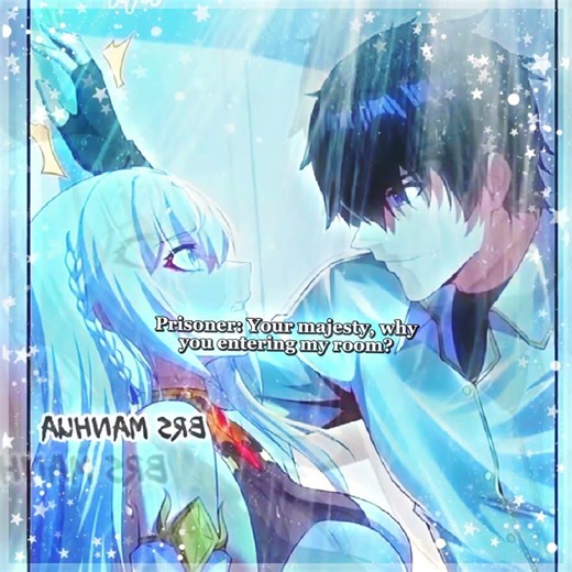 When Prisoner fall in love with qween 🤣 | Manhwa: Silver dragon qween (nick name) | #silverdragons