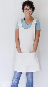How to Sew an Apron | Back Wrap Apron