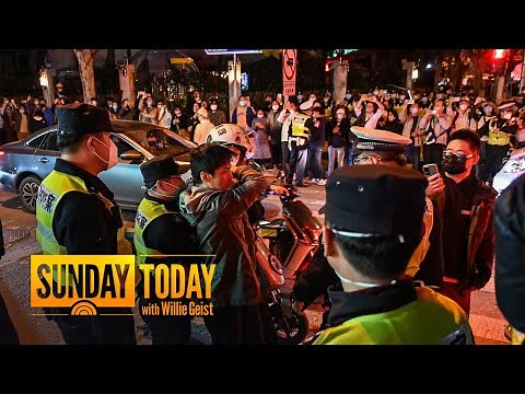 Protests Sweep Across China Over COVID-19 Lockdowns
