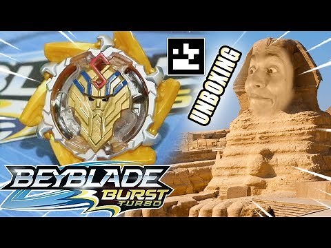 UNBOXING SPHINX S4 + QR CODE! BEYBLADE BURST TURBO