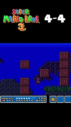 Super Mario All-Stars: Super Mario Bros. 3 4-4