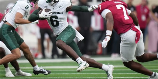 No. 3 Indiana beats Michigan State 38-13 in Battle for the Old Brass Spittoon