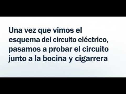 LAB 2 - ELECTRICIDAD DEL VEHICULO - PRUEBA DE LUCES BOCINA Y CIGARRERA
