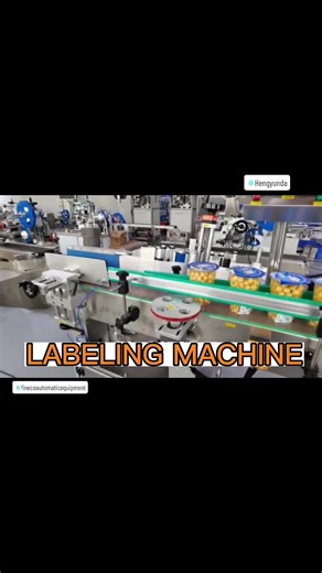 Fully automatic popcorn bucket labeling machine , plastic cups labeling machine #popcornlabelingmachine #labelingmachine #printingmachine #packingmachine #equipmentmanufacturer #popcornbucket #fyp #hengyundafttr