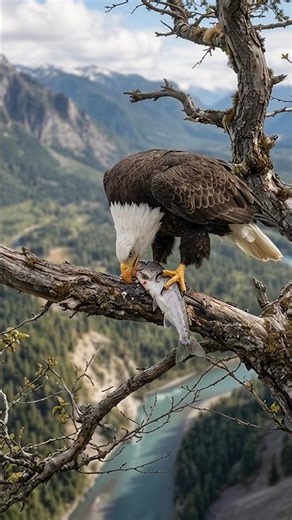 "The Life of an Eagle – From Hatchling to Majestic Hunter