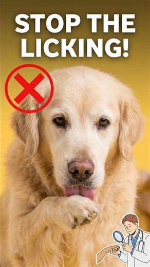 7 reasons your dog licks its paws and when to worry!​​ #DogHealth #DogCare #DogPawProblems #shorts