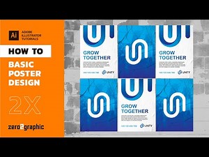 How to Basic Poster Design in Adobe Illustrator