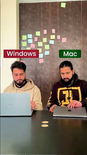 Windows User vs Mac User: The Real Difference 😂💻 #WindowsVsMac #techcomedy #funnyshorts #shorts