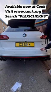 26K views · 53 reactions | Brand new invisible number plate holders now available at CEUK. Perfect for those who don’t like tape, don’t want a holder / frame and want to be able to switch out for a show plate during show season! (Or for us, remove the plate when the car is getting cleaned!) Available now at CeukVisit www.ceuk.orgSearch “PLEXICLICKV3” or click this link >> www.carenhancementsuk.co.uk/products/plexiclick-invisible-number-plate-holder-clip | Car Enhancements UK | Facebook