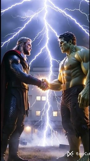 Hulk 🔥 bach payega ya nhi? 😨|| Thor entry ⚡|| #shorts #viral #marvel