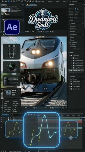 High-Speed Train Cinematic Video 🔥 | DaVinci Resolve