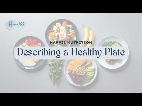 (eng) Describing a Healthy Plate - Happii Nutrition