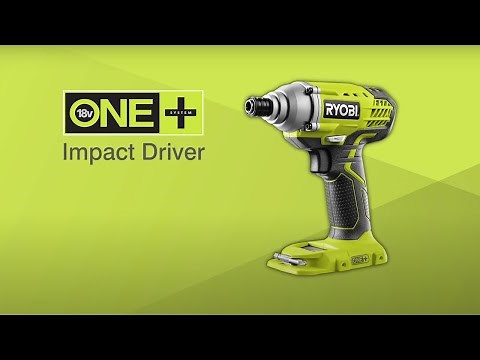 Ryobi ONE+ 18V Cordless Impact Driver Introduction [R18IDP]