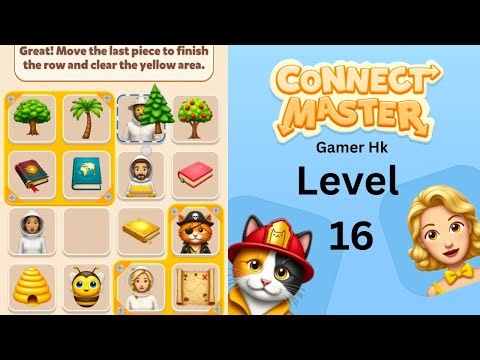 Connect Master level 16 Walkthrough Solution