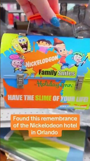FOUND THIS REMEMBRANCE OF THE NICKELODEON HOTEL ORLANDO