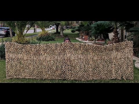 The BEST portable DIY Duck Blind for public land
