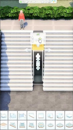 The sims 4 Stairs ideas (Basement Stairs) #sims4shorts #sims4ideas #sims4basement