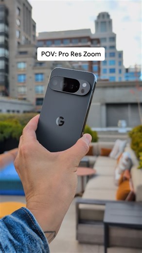 Google on Instagram: "POV: You’re using Pro Res Zoom on the new Pixel 10 Pro XL 📸"