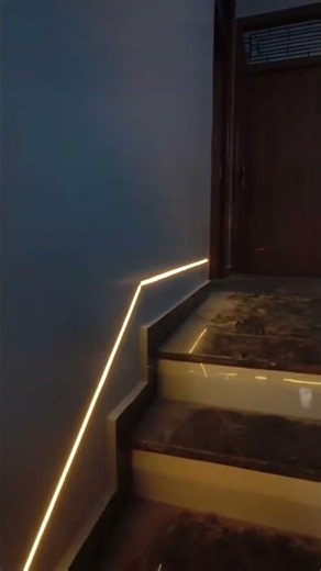 Modern Stair LED Light Installation | Smart Electrician Work ⚡Smart Stair Lights Installation 😍