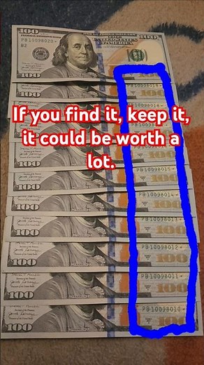 11 $100 Dollar Bill's Star Note 2017 A uncirculate