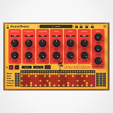 Latin Percussion - Drum Machine (VST, AU, AAX) Plugin - AudioThing