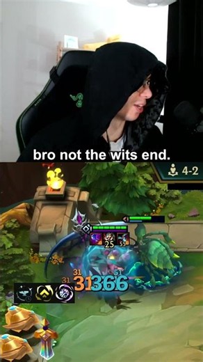 THE MOST BROKEN 3-STAR MASTER YI BUILD EVER!!! #TFT #gamingshorts #shorts