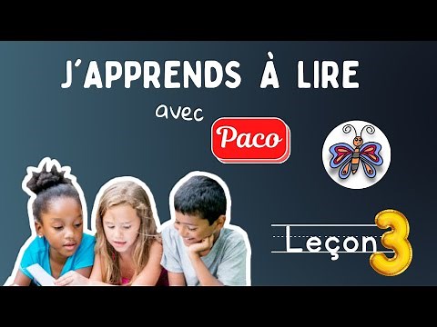 Comment apprendre à lire à son enfant en 20 minutes par jour (Méthode Lecture interactive) Leçon 3