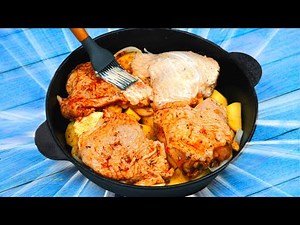 It's so delicious that I cook it almost every day! Incredible Chicken Thighs and Potato Recipe!
