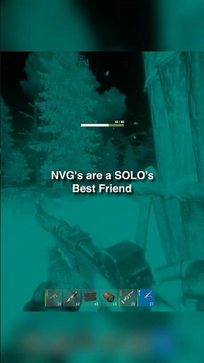 NVG's are a SOLO's Best Friend 🚨 #rust #rustsolo