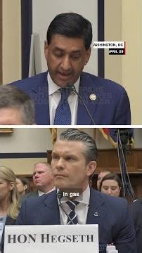 Hegseth spars with Khanna over cost of Iran war