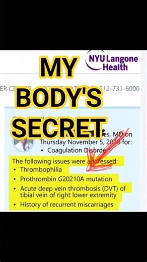 THE REVEAL: The secret that cost me 6 babies. 💔