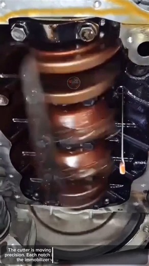 Perfect Key Cut #youtubeshorts #engine #mechanic