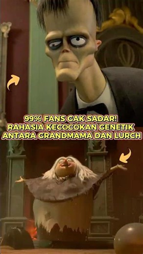 THE GENETIC SECRET OF GRANDMAMA AND LURCH THAT 99% OF FANS DON'T KNOW #addamsfamily #geneticsecret