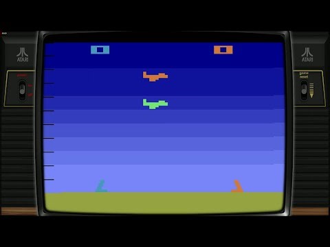Air-Sea Battle (Atari 2600) Gameplay – Classic Target Shooting Action!