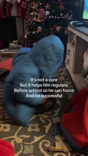 Kids with ADHD need movement. It helps them regulate. This is a fun way to let them stim safely so they can have a better day #adhdkids #SensoryKids #NeurodivergentKids #fyp #ADHDParenting