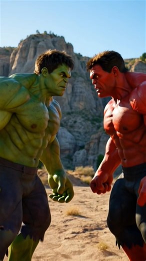 Green Hulk vs Angry Hulk 💪 Ultimate Smash Fight!” #hulkshorts