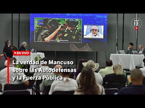 Mancuso declara ante la JEP como eran las operaciones entre paramilitares y la Fuerza Pública