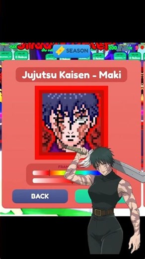 ROBLOX STARVING ARTISTS How to Draw Maki!.🔥🖌️🎨#roblox #starvingartist #shorts #maki #makizenin