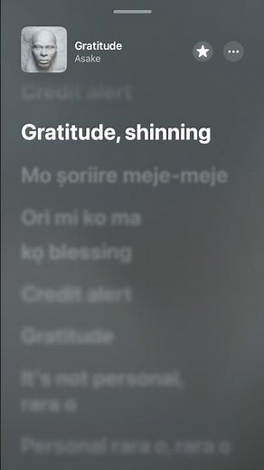 Gratitude” – Asake Lyrics Video