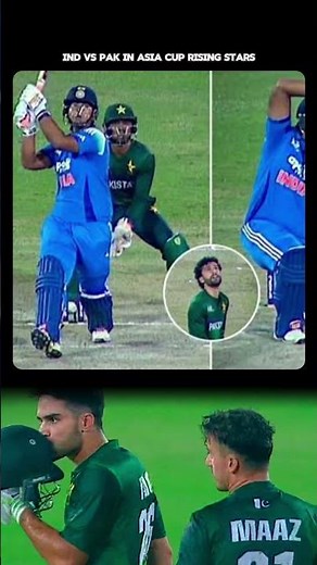 IND VS PAK IN ASIA CUP RISING STARS IN TAMIL || #shorts #sjinform #cricketfacts #facts