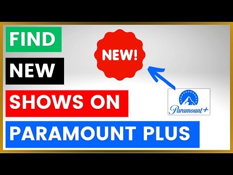 How To Find New Shows On Paramount Plus?