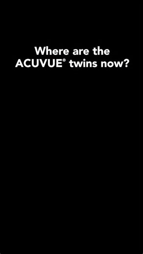 Memory unlocked. So is your FREE* trial of ACUVUE® contact lenses. After 20 years, the twins are BACK with ACUVUE® OASYS MAX 1-Day – the latest innovation from ACUVUE® with an unprecedented combination of technologies in a contact lens designed for comfort and performance. So you tell us, which one (still) has the astigmatism? Visit acuvuetwins.com to try the twins’ go-to contacts for the past 20 years for FREE*! *Free trial contact lenses available only from participating eye care professionals