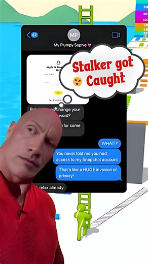 Stalker gets exposed 😂🥀