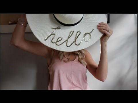 How To Pack Beach Hats