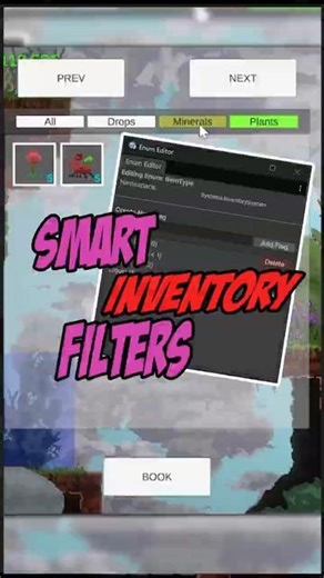 Crafting System Part 2 – Inventory Filters Explained